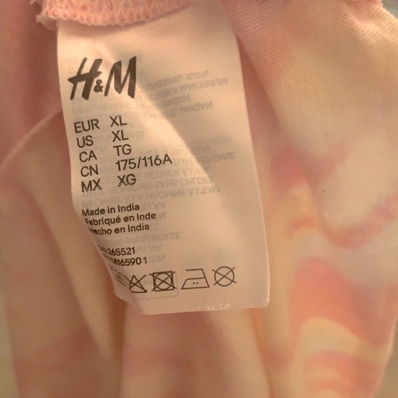 Tie Dye Soft H&M Crop Top - Picture 8 of 8